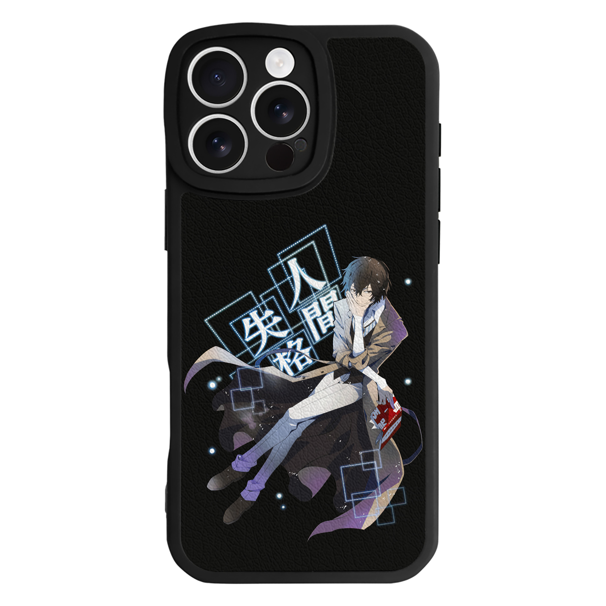 （画像用） 文豪ストレイドッグス Bungo Stray Dogs 【iPhone 16シリーズ対応】シリコンスマホケース（レザー調） 材質：シリコン